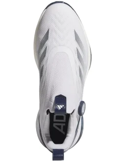 adidas Adizero ZG BOA Spikeless Golf Shoes - Ftwr White/Collegiate Navy/Grey
