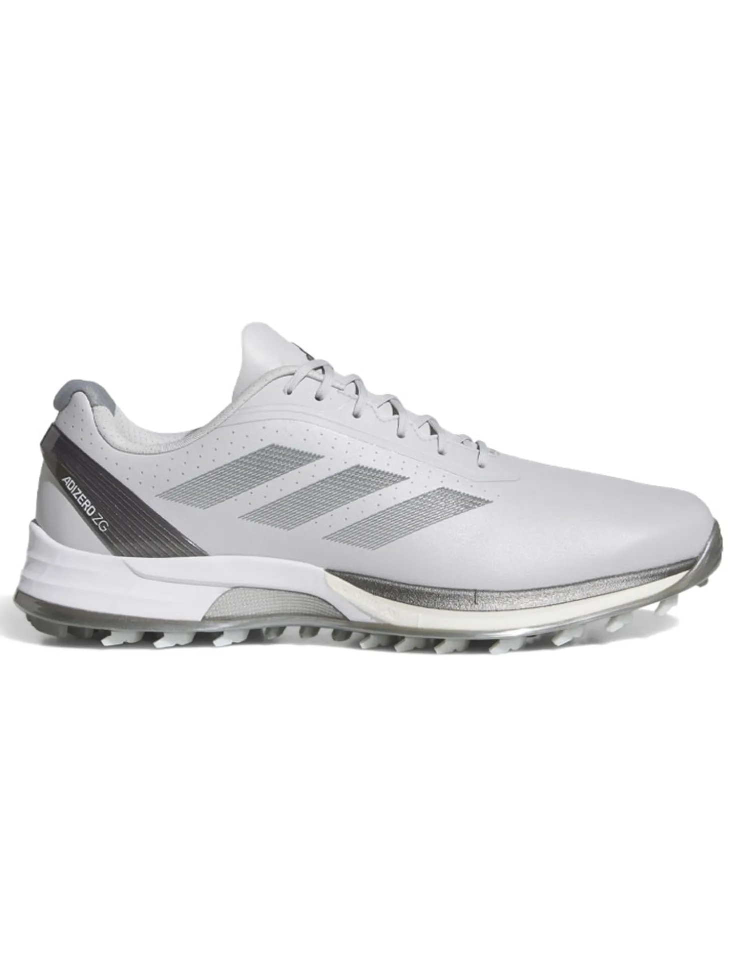 adidas Adizero ZG Spikeless Golf Shoes - Lgh Solid Grey/Iron Met./Silver Met.