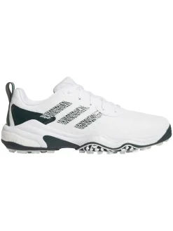 adidas Codechaos 25 Spikeless Golf Shoes - Ftwr White/Aurora Ivy/Lime Burst