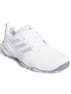 adidas Codechaos 25 Spikeless Golf Shoes - Ftwr White/Silver Met./Grey Two