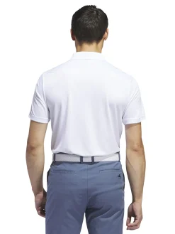 adidas Core Performance PrimeGreen Polo Shirt - White