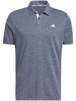 adidas Drive Heather Polo Shirt - Collegiate Navy Mel.