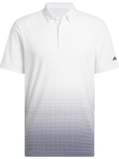 adidas Go-to Rise Print Polo Shirt - White
