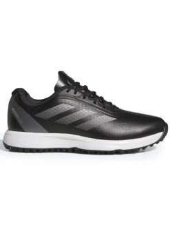 adidas Juniors Adizero ZG Spikeless Golf Shoes - Core Black/Silver Met.