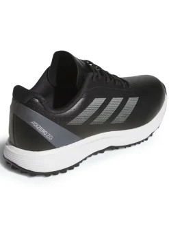 adidas Juniors Adizero ZG Spikeless Golf Shoes - Core Black/Silver Met.