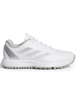 adidas Juniors Adizero ZG Spikeless Golf Shoes - Ftwr White/Silver Met.