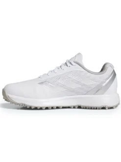 adidas Juniors Adizero ZG Spikeless Golf Shoes - Ftwr White/Silver Met.