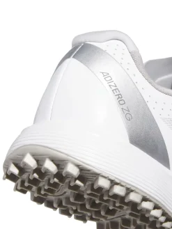 adidas Juniors Adizero ZG Spikeless Golf Shoes - Ftwr White/Silver Met.