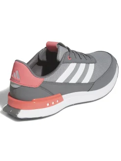 adidas S2G Spikeless 24 Golf Shoes (Wide Fit) - Grey Three/Ftwr White/Scarlet