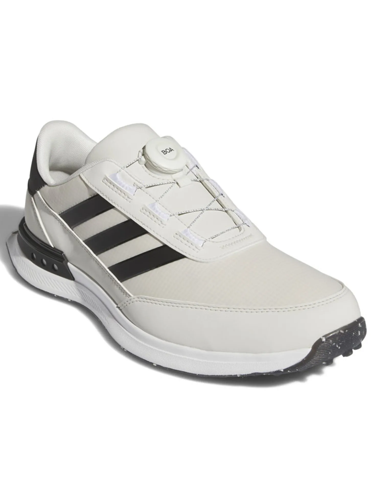 adidas S2G Spikeless Boa 24 Golf Shoes (Wide Fit) - Orbit Grey/Core Black