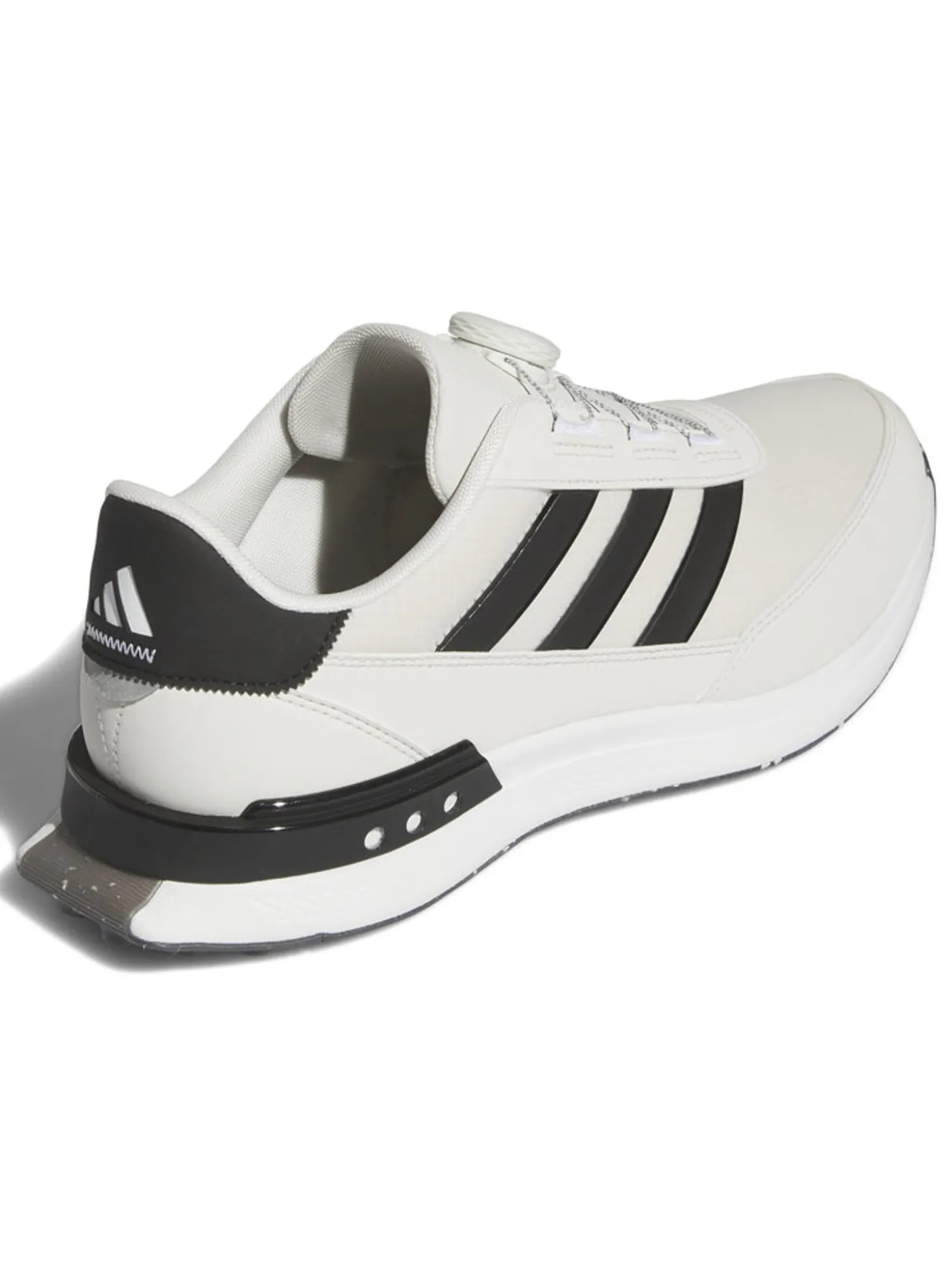 adidas S2G Spikeless Boa 24 Golf Shoes (Wide Fit) - Orbit Grey/Core Black