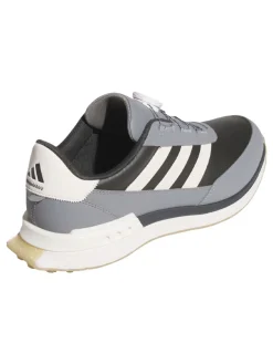 adidas S2G Spikeless BOA Golf Shoes - Carbon/Chalk White/Grey Three