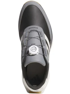 adidas S2G Spikeless BOA Golf Shoes - Carbon/Chalk White/Grey Three