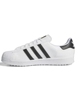 adidas Superstar Golf Spikeless Shoes - Ftwr White/Core Black/Gold Met.