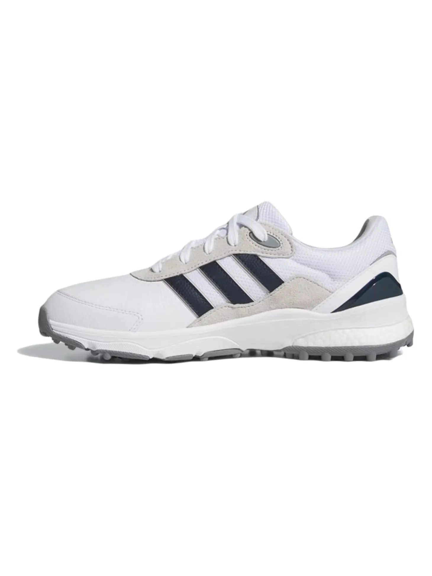 adidas SW5540 Spikeless Golf Shoes - Cloud White/Collegiate Navy/Grey One