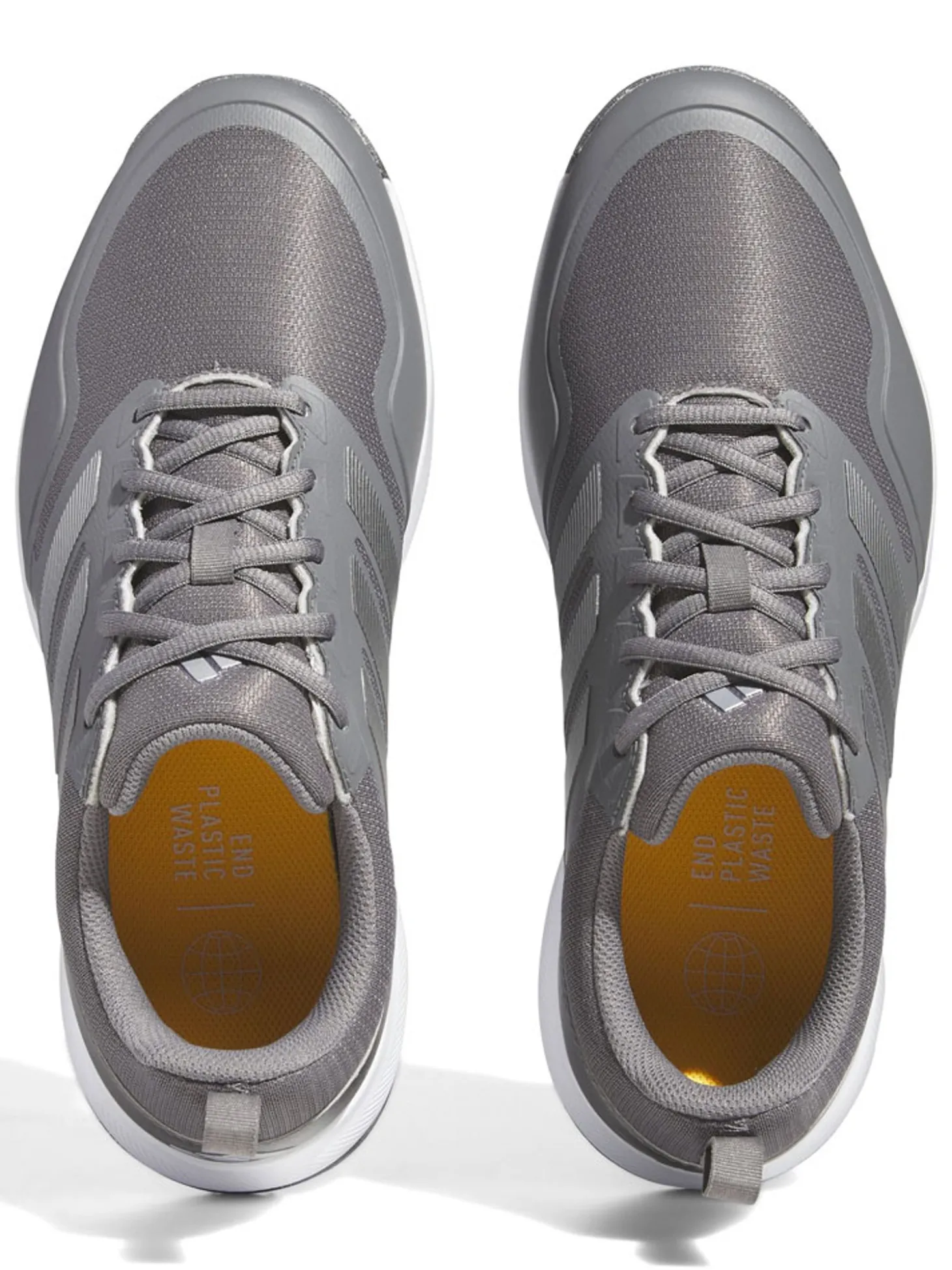 adidas Tech Response SL 3.0 Wide Golf Shoes - Grey Four/Silver Met/Solar Gold
