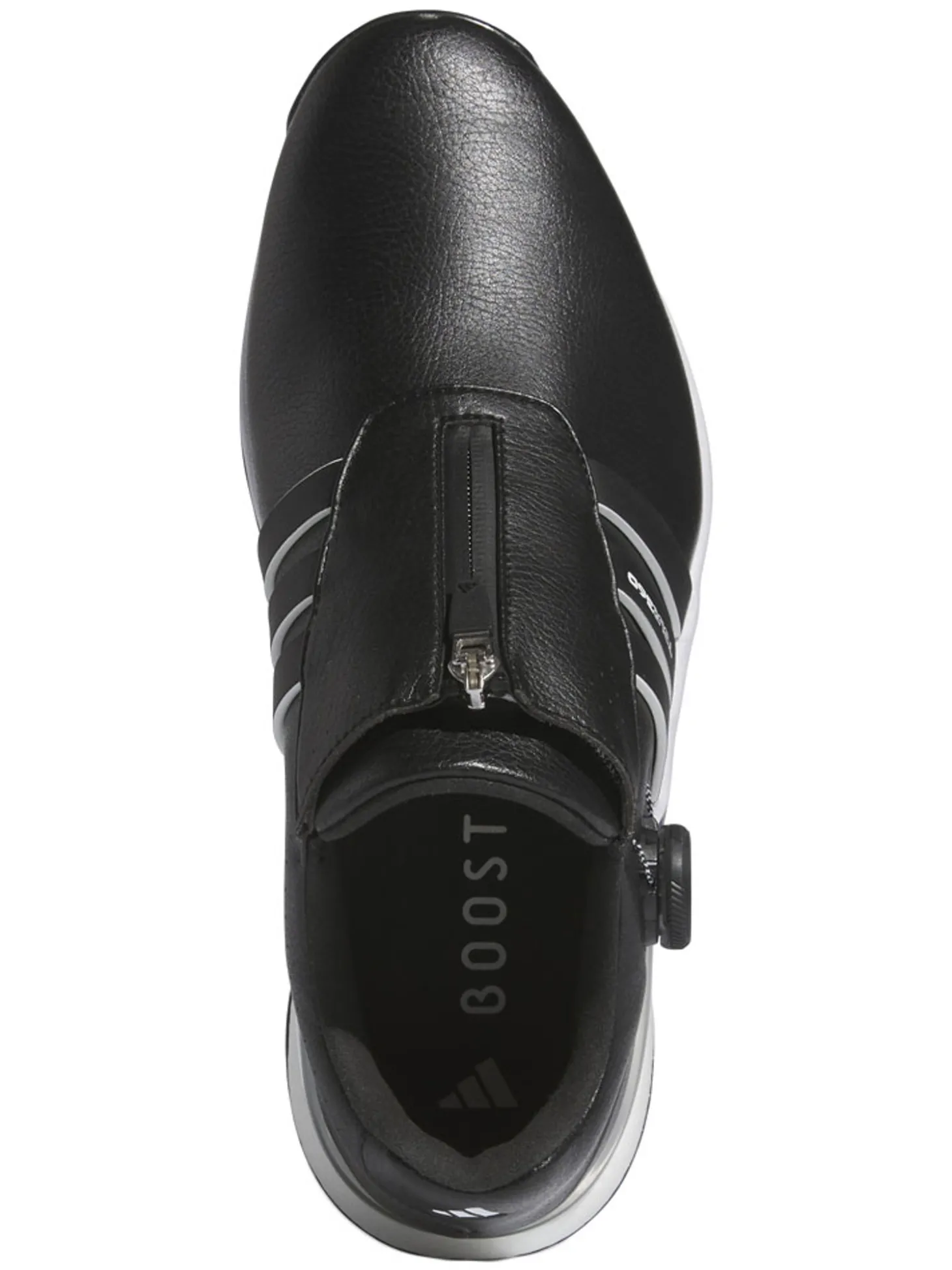 adidas Tour360 24 BOA Boost Golf Shoes (Wide Fit) - Core Black/Core Black
