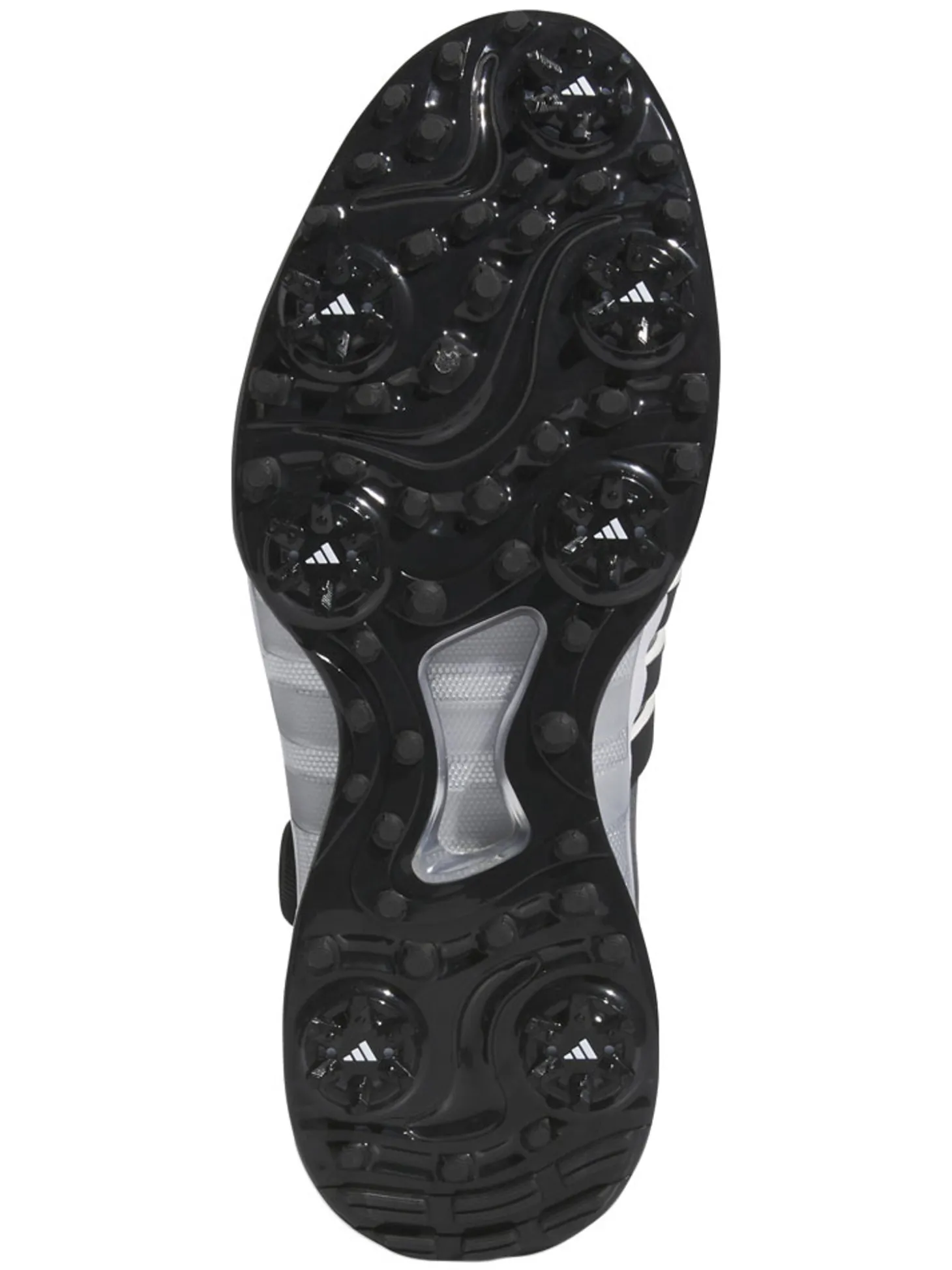 adidas Tour360 24 BOA Boost Golf Shoes (Wide Fit) - Core Black/Core Black