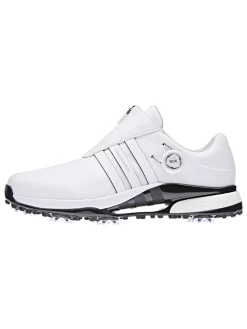 adidas Tour360 24 BOA Boost Golf Shoes (Wide Fit) - Ftwr White/Ftwr White