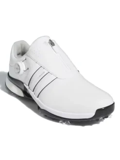 adidas Tour360 24 BOA Boost Golf Shoes (Wide Fit) - Ftwr White/Ftwr White