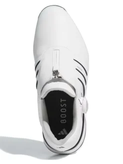 adidas Tour360 24 BOA Boost Golf Shoes (Wide Fit) - Ftwr White/Ftwr White