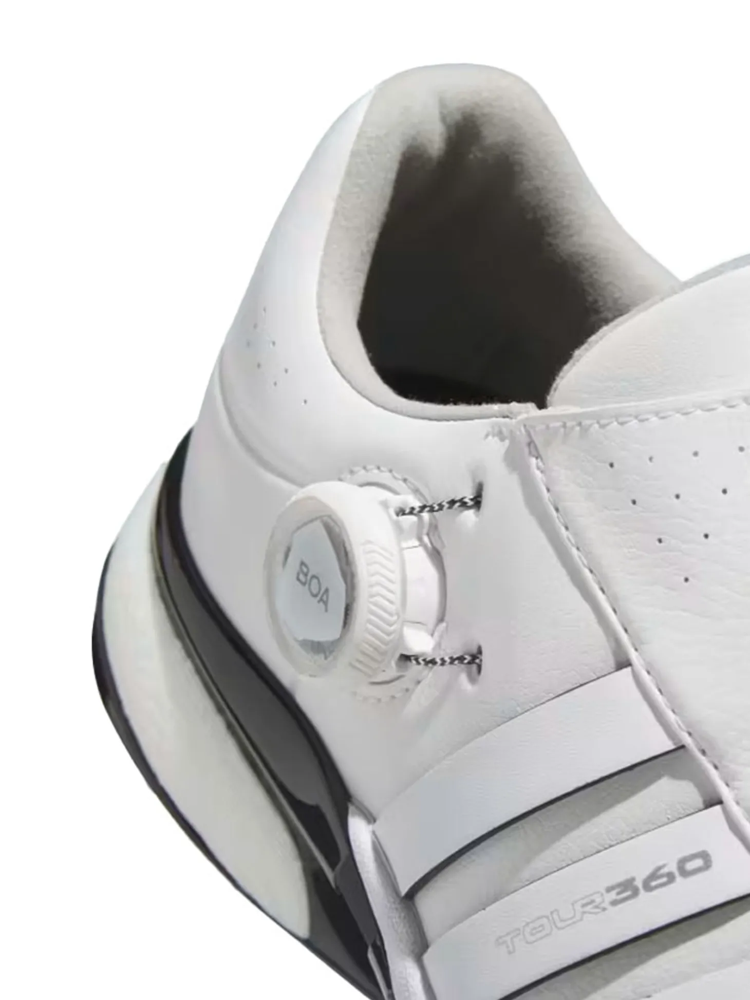 adidas Tour360 24 BOA Boost Golf Shoes (Wide Fit) - Ftwr White/Ftwr White