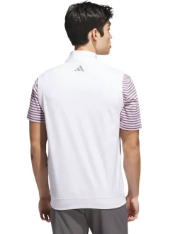 adidas Ultimate365 Classic Quarter-Zip Vest - White