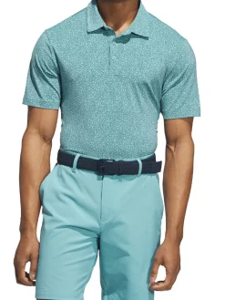 adidas Ultimate365 Mini Bunker Polo Shirt - Mint Tone