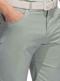 adidas Ultimate365 5-Pocket 9-Inch Golf Short - Silver Green