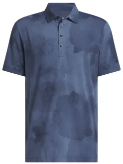 adidas Ultimate365 Printed Cool Feeling Tour Polo Shirt - Collegiate Navy