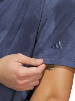 adidas Ultimate365 Printed Cool Feeling Tour Polo Shirt - Collegiate Navy