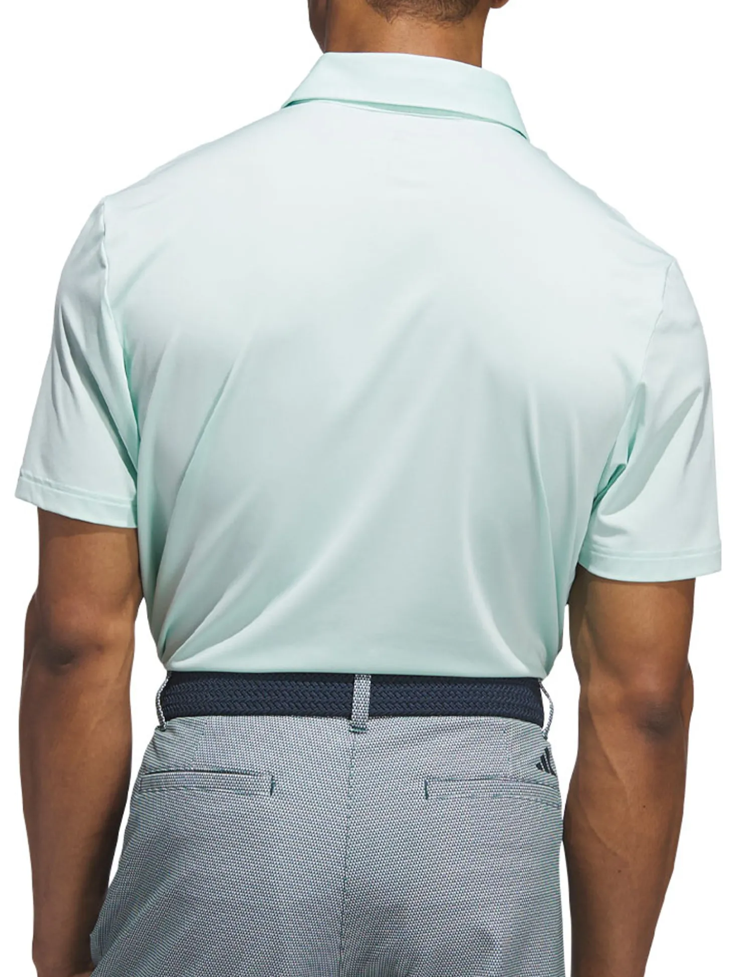adidas Ultimate365 Solid Polo Shirt - Semi Flash Aqua