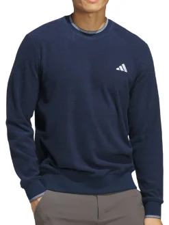 adidas Ultimate365 Tour Crewneck Sweatshirt - Collegiate Navy