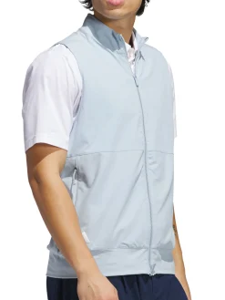 adidas Ultimate365 Tour Full-Zip Vest - Wonder Blue
