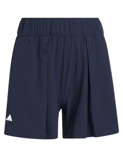 adidas Womens Go-To Pleated 5-Inch Short - Collegiate Navy