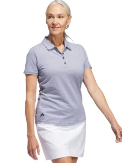 adidas Womens Ottoman Short Sleeve Polo Shirt - Collegiate Navy