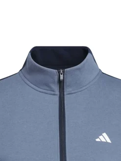 adidas Womens Performance Quarter-Zip Jacket - Collegiate Navy