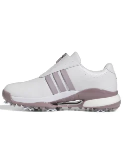 adidas Women's Tour360 24 BOA Boost Golf Shoes - Dash Grey/Preloved Fig