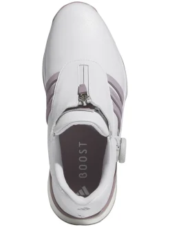 adidas Women's Tour360 24 BOA Boost Golf Shoes - Dash Grey/Preloved Fig