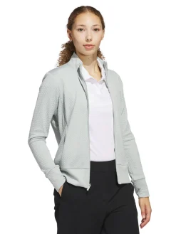 adidas Womens Ultimate365 Texture Jacket - Wonder Silver