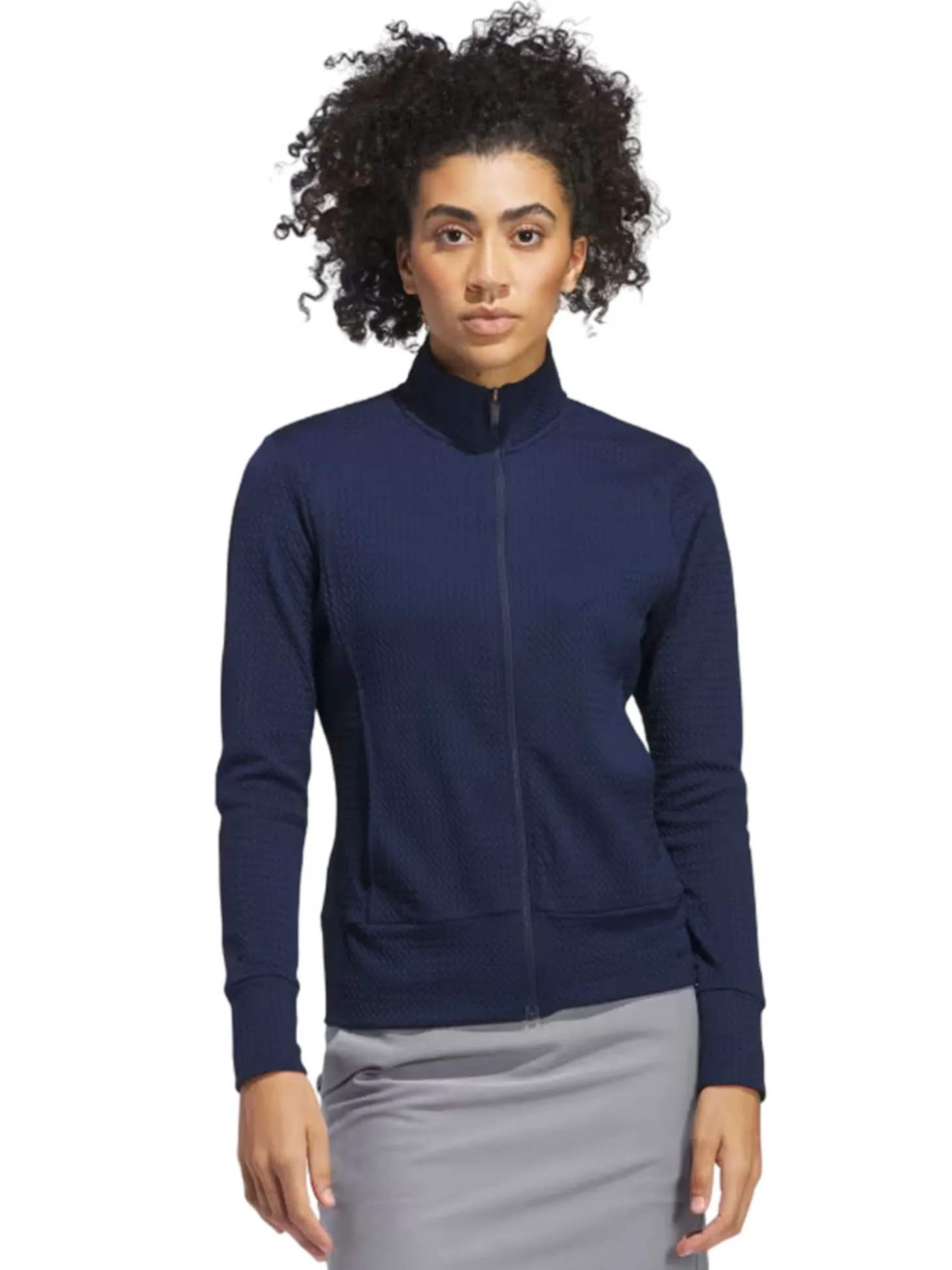 adidas Womens Ultimate365 Texture Jacket - Collegiate Navy