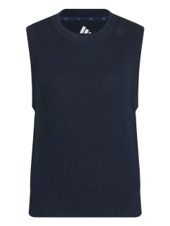 adidas Womens Ultimate365 Tour Knit Vest - Collegiate Navy