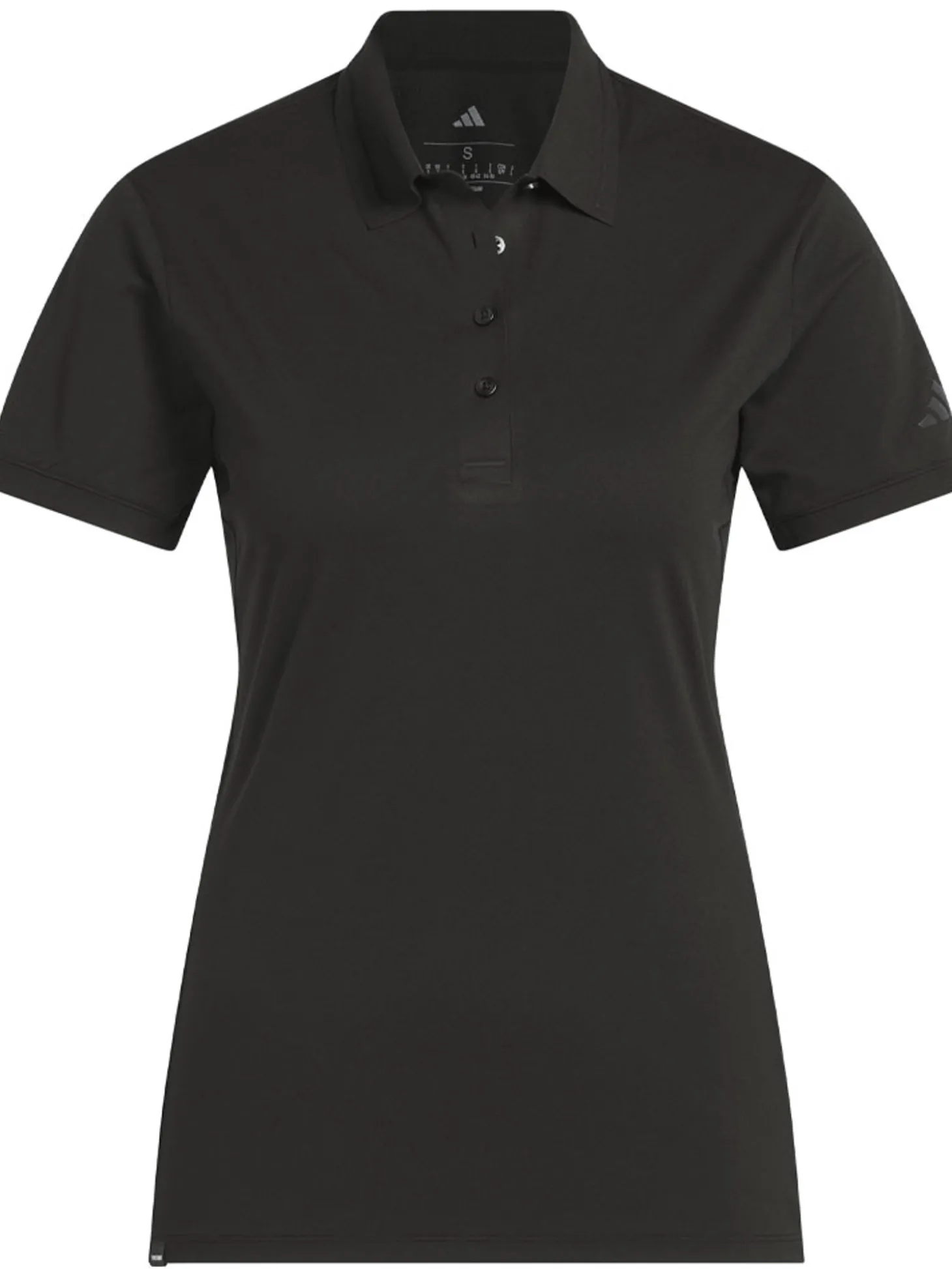 adidas Womens Ultimate365 Tour Twistknit Polo Shirt - Black