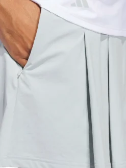 adidas Womens Ultimate365 Tour Pleated Skort - Wonder Silver