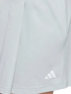 adidas Womens Ultimate365 Tour Pleated Skort - Wonder Silver