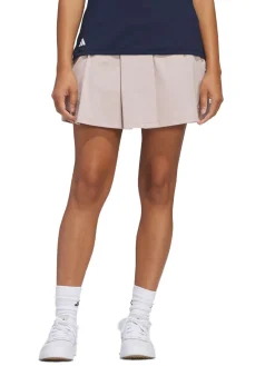adidas Womens Ultimate365 Tour Pleated Skort - Wonder Taupe