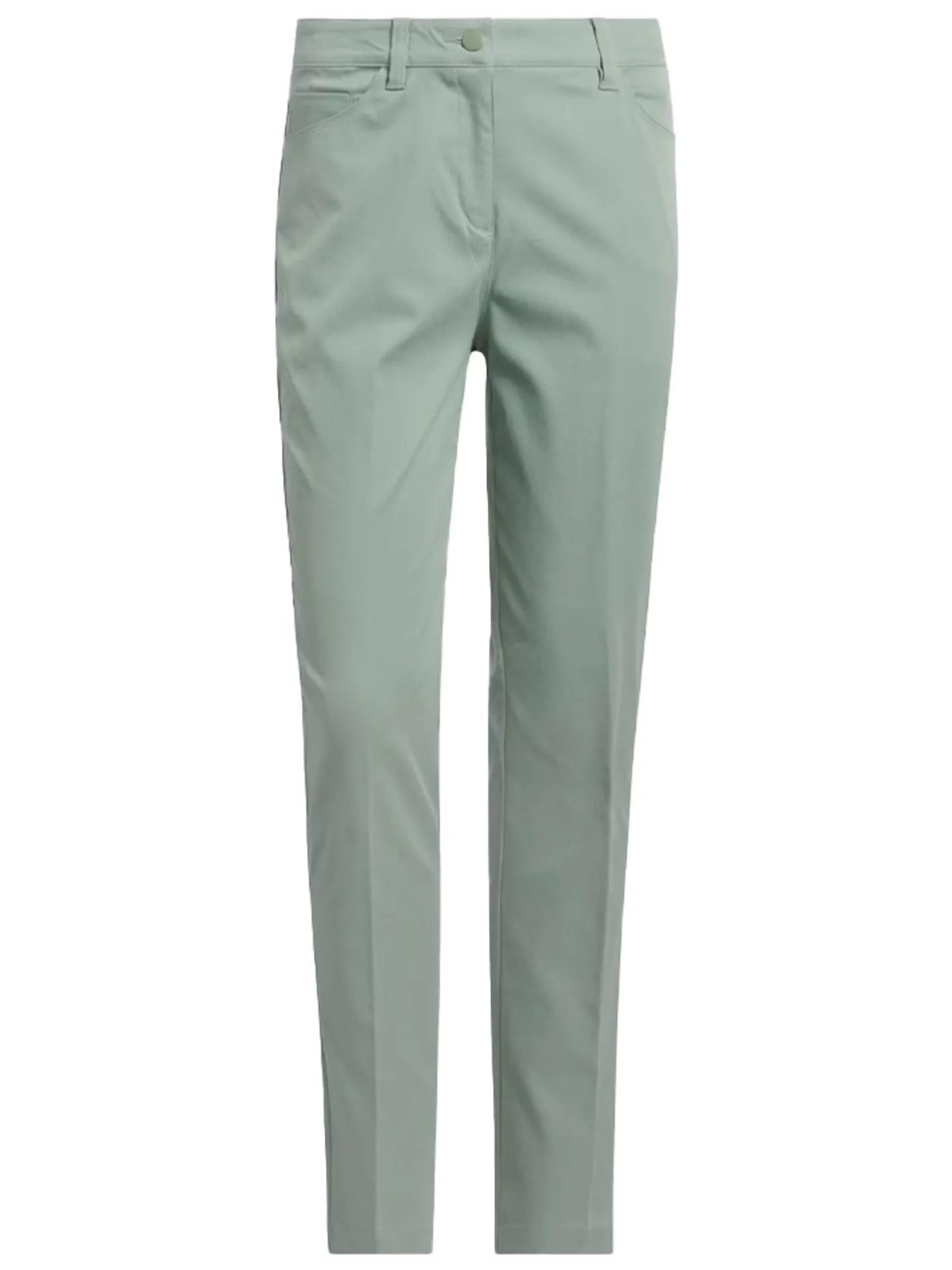 adidas Womens Ultimate365 Tour TWISTKNIT 5-Pocket Pant - Silver Green