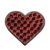 Ahead Ball Marker - Crystal Red Heart