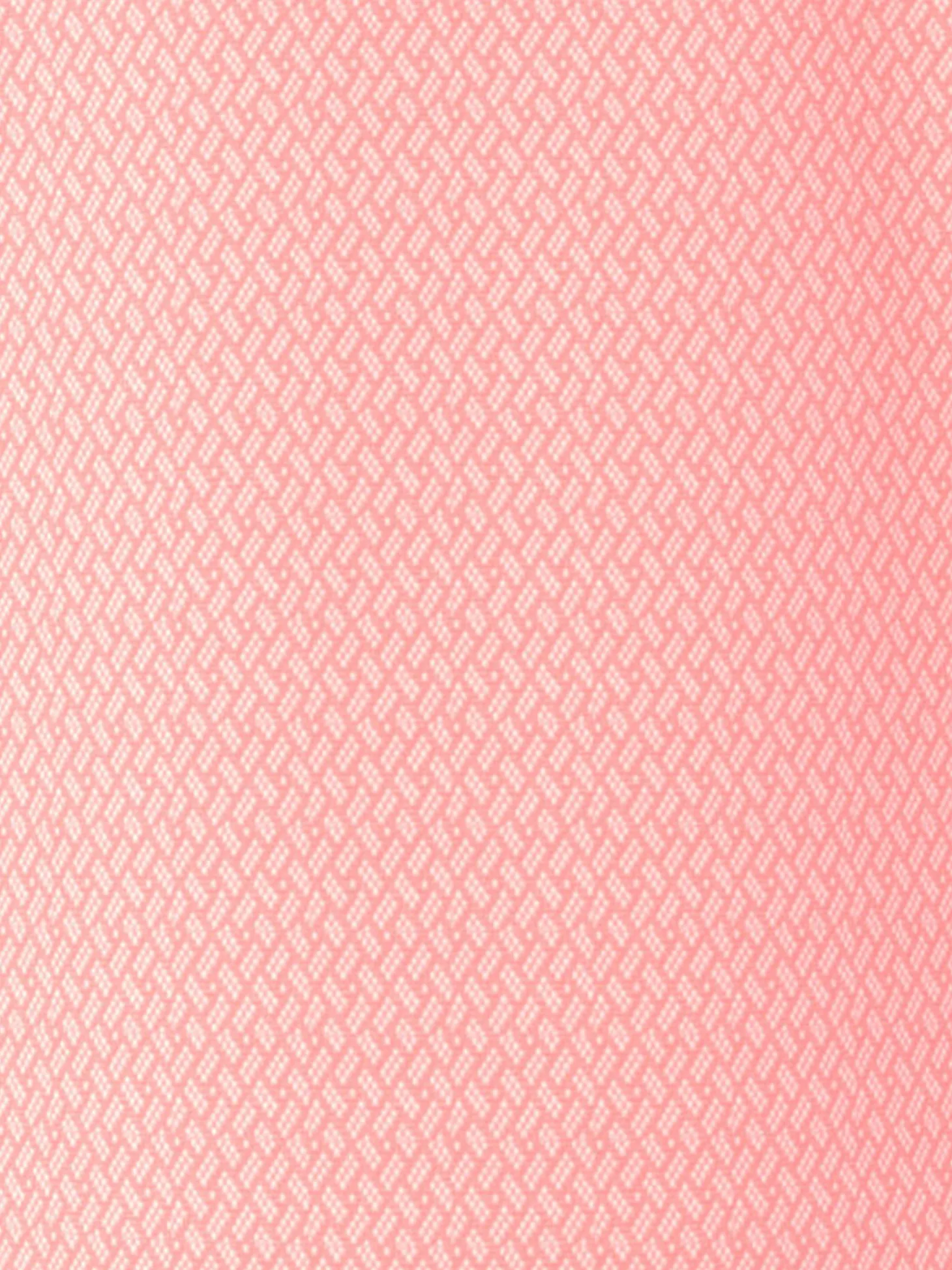 Ben Hogan 2 Tone Micro Geo Jacquard Polo - Strawberry Pink