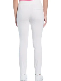 Ben Hogan Women's Pull-On Stretch Pant - Bright White